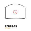 Sig Sauer ROMEO-RS Hybrid Steel/Polymer Open Reflex Sight, 1x31mm, PRO Footprint - Clear