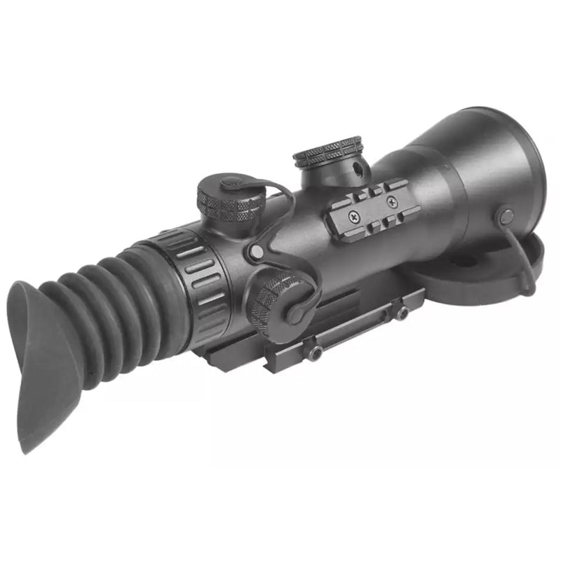 AGM Wolverine-4 – Night Vision Rifle Scope 4x with Gen 2+ Level 1, Long-Range Infrared Illuminator