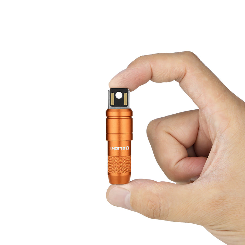 Olight imini 2 Rechargeable Mini Flashlight - Orange-Optics Force