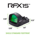 Viridian RFX15™ Green Dot Reflex Sight