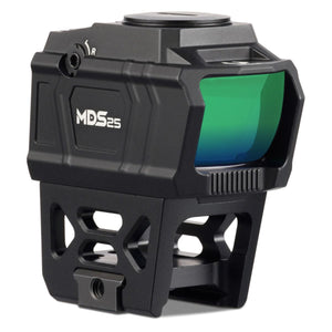 Viridian 9810127 MDS25 Black Anodized 1x29 mm 3 MOA Green Dot