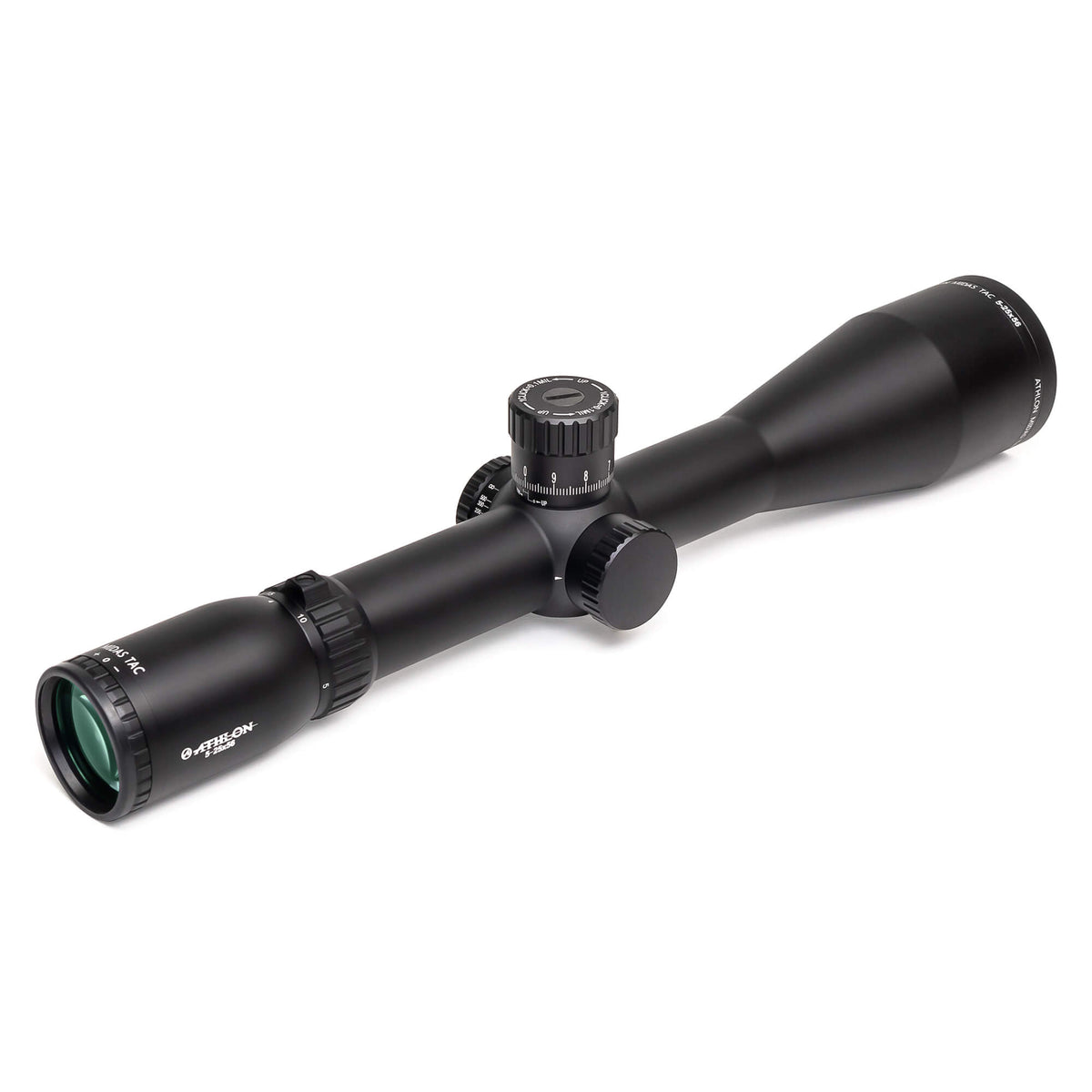 Athlon Optics Midas TAC 5-25x56 Direct Dial Elevation and Capped Winda