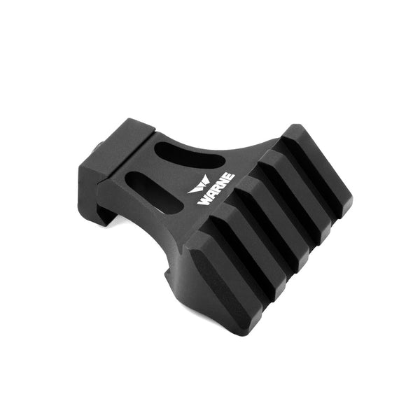 Warne Picatinny Side Mount Adapter, 45 degree, Black