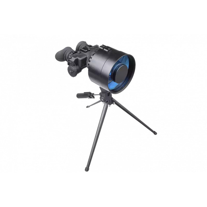 AGM FoxBat-8 3AW1 – Night Vision Bi-Ocular 8x with Gen 3 "Level 1", P45-White Phosphor IIT. Included: NVB, Long-Range Infrared Illuminator, Tripod, and Hard Case