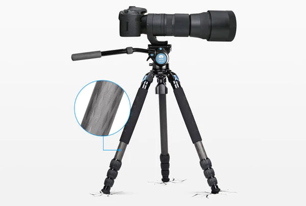 SIRUI AR-3204 Explorer 2in1 Tripod Carbon with 15° Leveling Base 150 cm high - AR Series-Optics Force