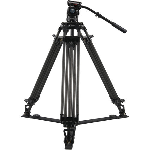 SIRUI BCT-2203 Carbon Fiber Tripod & BCH-10 Video Head Bundle-Optics Force