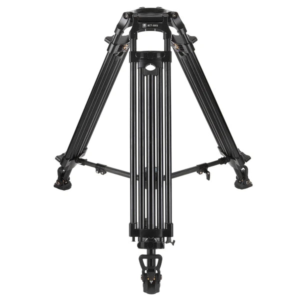 SIRUI BCT-3003 Broadcast - Tripod aluminium black - BCT series-Optics Force