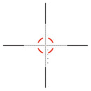Trijicon 2900021 Credo HX Satin Black 1-6x24mm 30mm Tube LED Illuminated Red MOA Segmented Circle Reticle