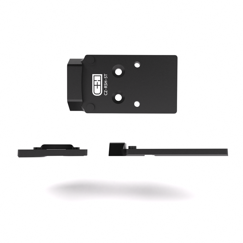 C&H CZ P-10 V4 MIL / LEO to Trijicon RMR / SRO / RCR / Holosun 407C / 507C / 507Comp / 508T / C&H EDC-XL / COMP (STEEL)