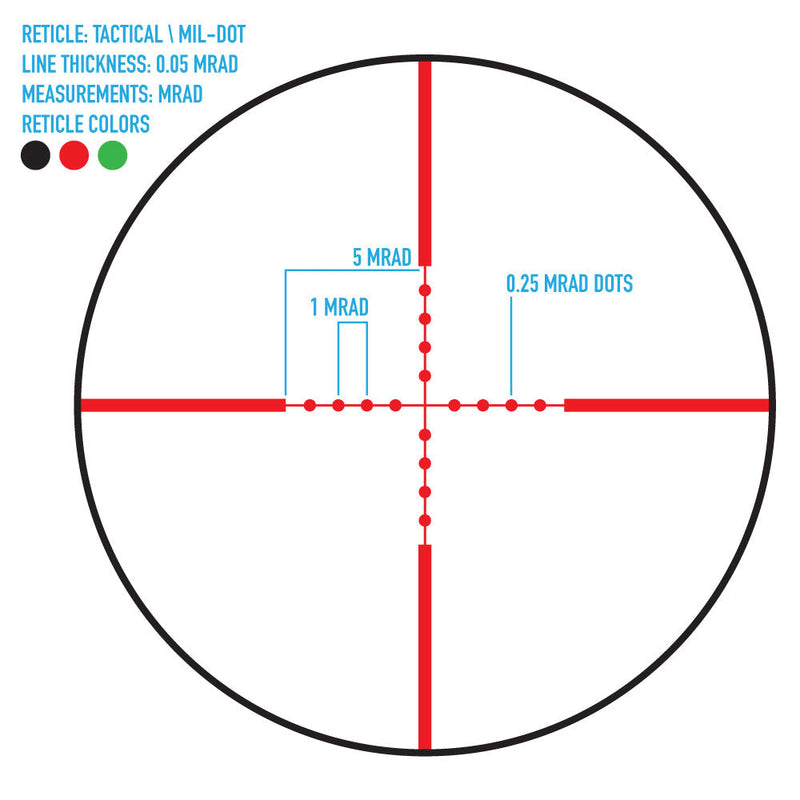 Firefield Tactical 3-12x40AO IR Riflescope-Optics Force