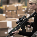 Firefield Barrage 1.5-5x32 Riflescope with Green Laser-Optics Force