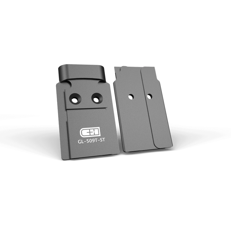 C&H V4 MIL/LEO Adapter Holosun 509T Fits GLOCK MOS **STEEL**