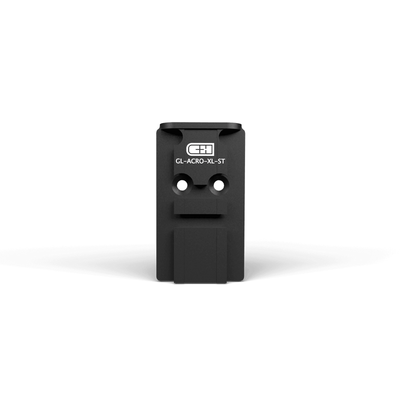 C&H V4 MIL/LEO Adapter Aimpoint ACRO / C&H DUTY / DUTY-XL Fits GLOCK MOS (STEEL)