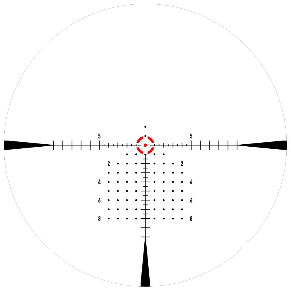 Scope Checked C&H LPVO (Low Power Variable Optic) 2-12x Red Dot Rifle Scope For Gas