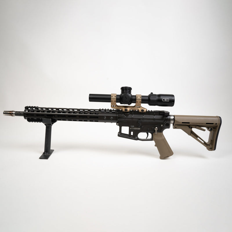 C&H LPVO (Low Power Variable Optic) 2-12x Red Dot Rifle Scope For Gas Or Bolt Rifle