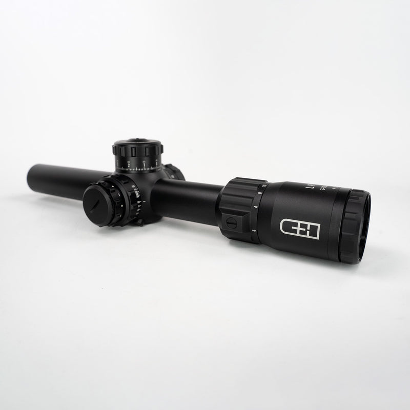 C&H LPVO (Low Power Variable Optic) 2-12x Red Dot Rifle Scope For Gas Or Bolt Rifle