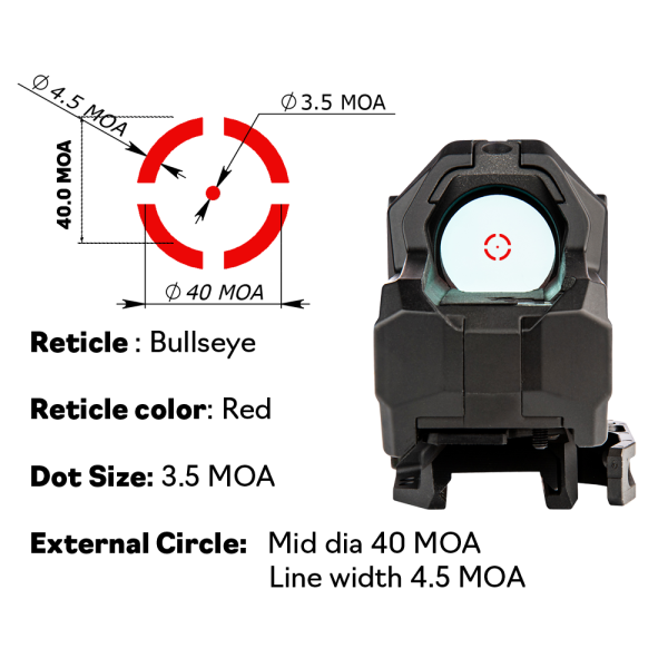 Meprolight M22 Self-Illuminated Reflex Red-Dot sight