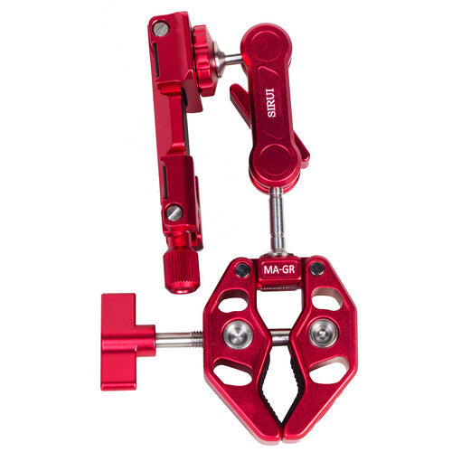 SIRUI MA-GR Alien Series Crab Clamp with Magic Arm (Red)