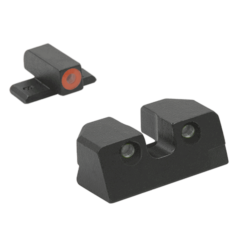 Meprolight HYPER-BRIGHT Extremely Bright Day & Night Sight 9MM/357SIG P-Series Dovetailed, #8/#8