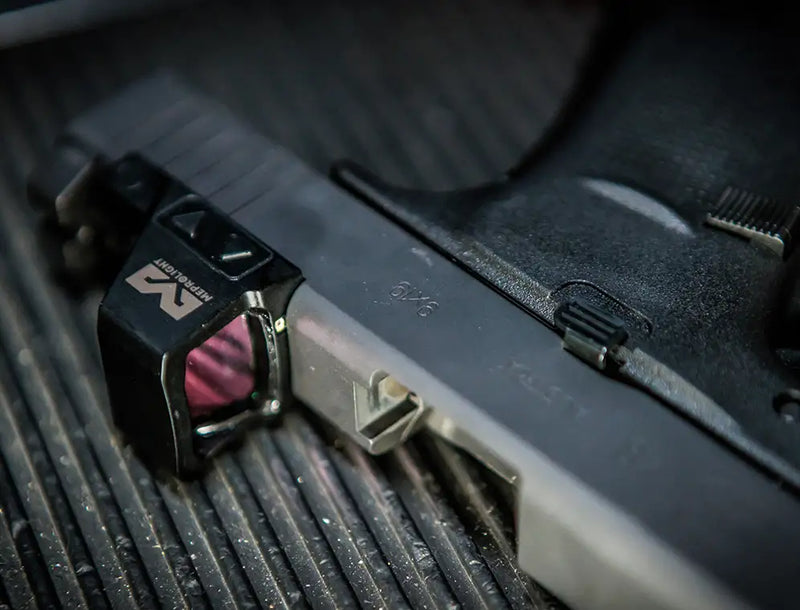 Meprolight MPO-S Open Emitter Pistol Sight with RMSc/JPoint® Footprint