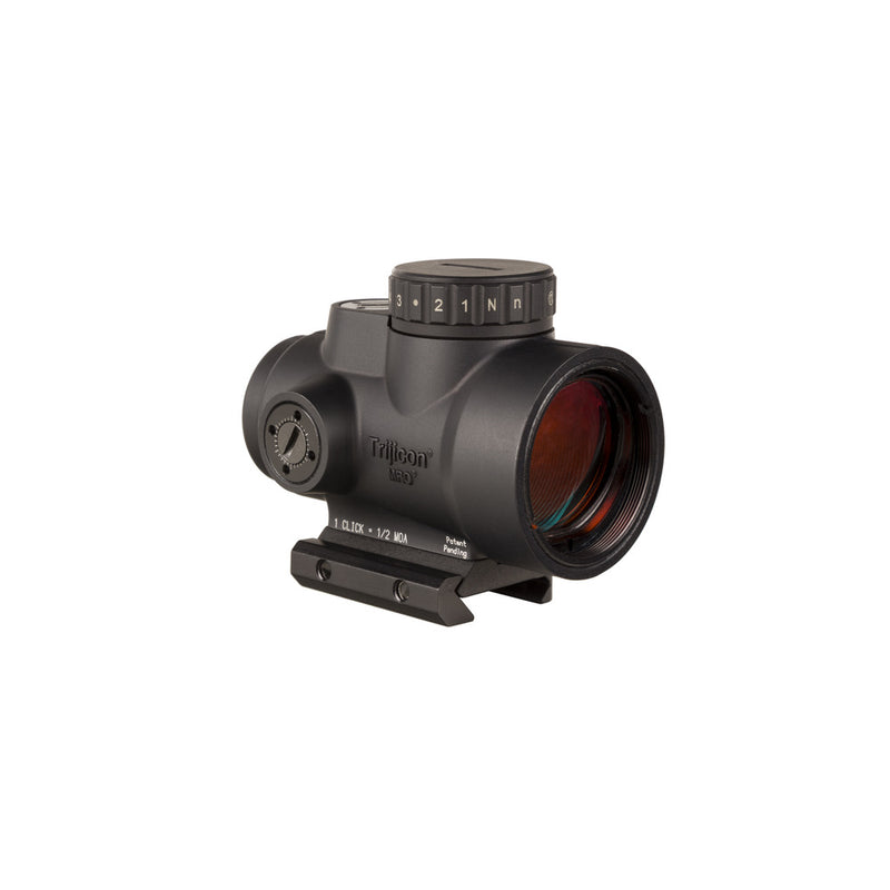 Trijicon 2200051 MRO HD Matte Black 1 x 25 mm 2 MOA Red Dot/68 MOA Circle Multi Reticle Low Mount