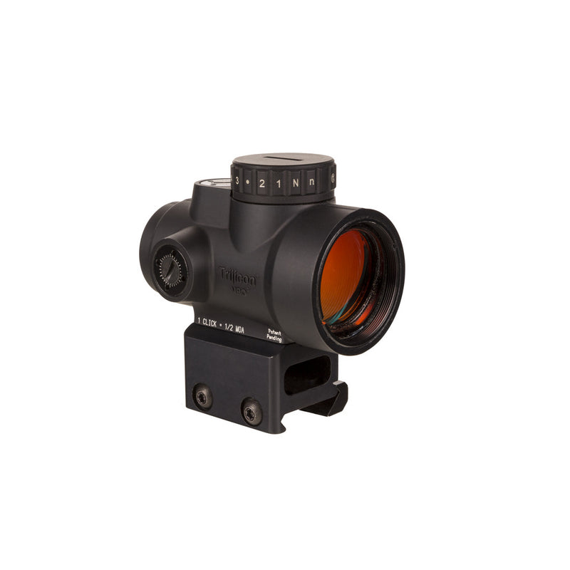 Trijicon 2200052 MRO HD Matte Black 1 x 25 mm 2 MOA Red Dot/68 MOA Circle Multi Reticle Full Cowitness Mount