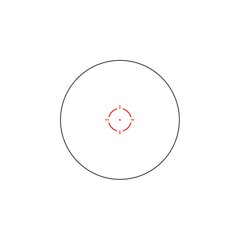 Trijicon 2200052 MRO HD Matte Black 1 x 25 mm 2 MOA Red Dot/68 MOA Circle Multi Reticle Full Cowitness Mount