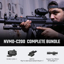 DNT Optics NVMD-C200 Night Vision Multi-Purpose Device - Red Dot Magnifier, Standalone Scope, Clip-On, Action Camera