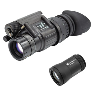 Armasight PVS-14 Multi-Purpose Night Vision Monocular, Powered By Bravo Gen 3 Ghost White Phosphor IIT, 3x Lens, Black