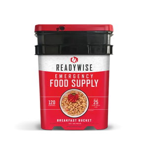 ReadyWise 120 Serving Breakfast Only Grab And Go Bucket-Optics Force