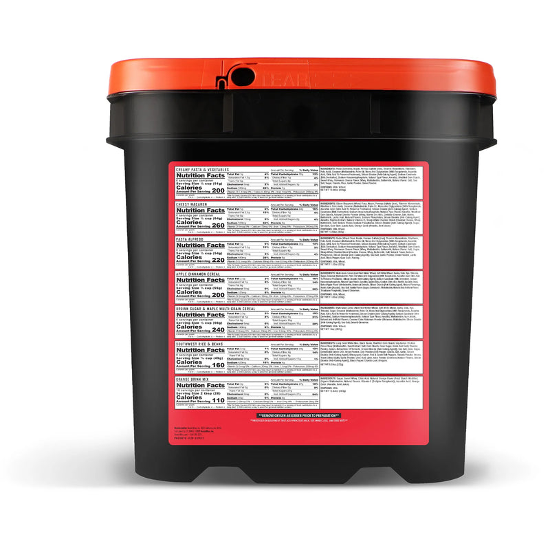 ReadyWise 52 Serving Prepper Pack Bucket-Optics Force