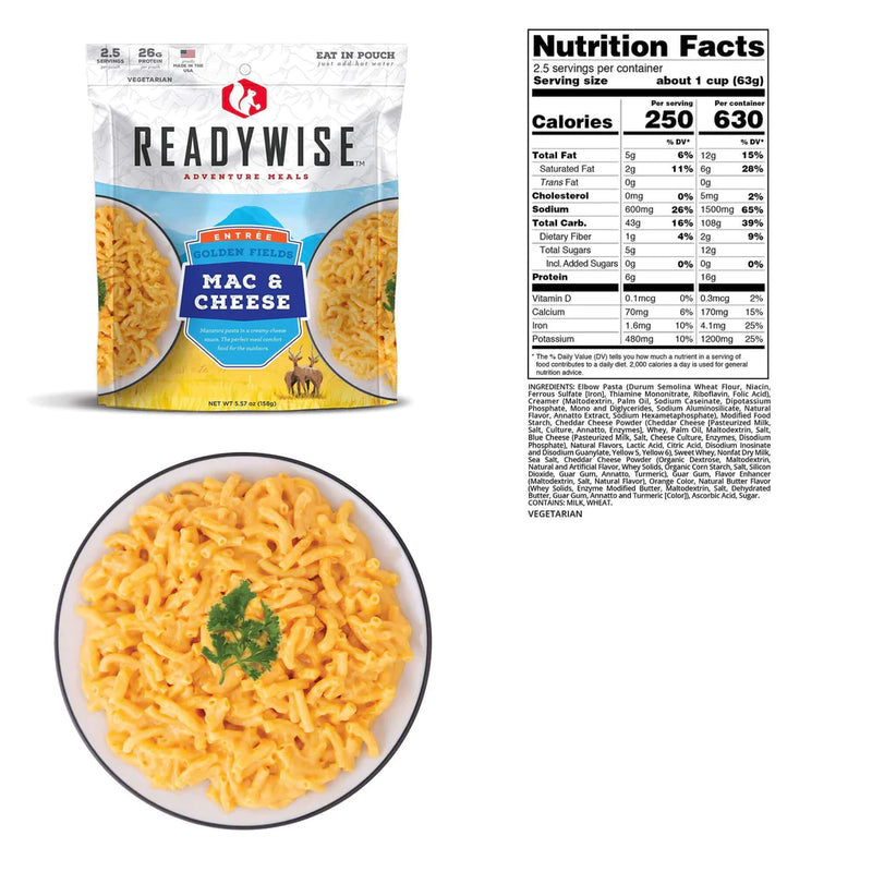 ReadyWise Golden Fields Mac & Cheese-Optics Force