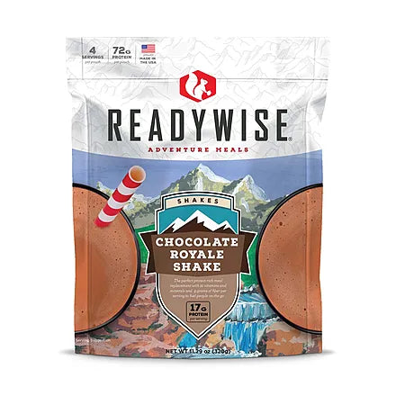 ReadyWise Chocolate Royale Shake 4 Serving