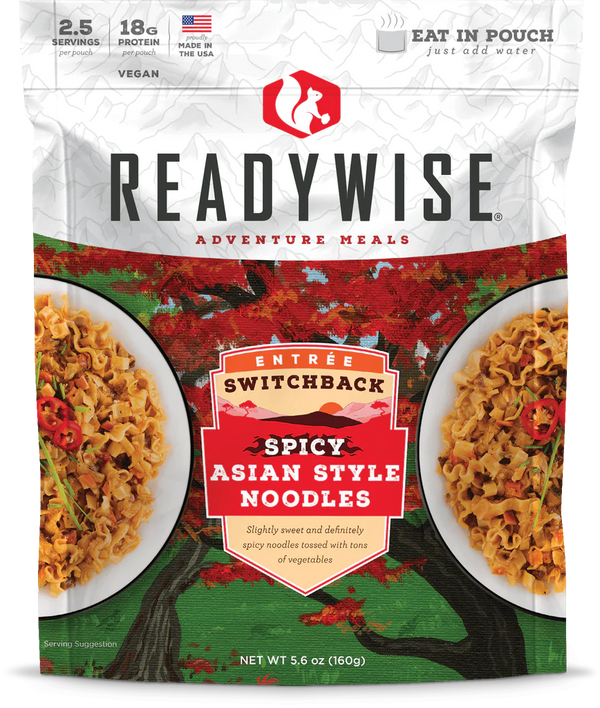 ReadyWise Switchback Spicy Asian Style Noodles Case of 6