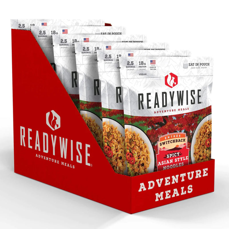 ReadyWise Switchback Spicy Asian Style Noodles Case of 6-Optics Force