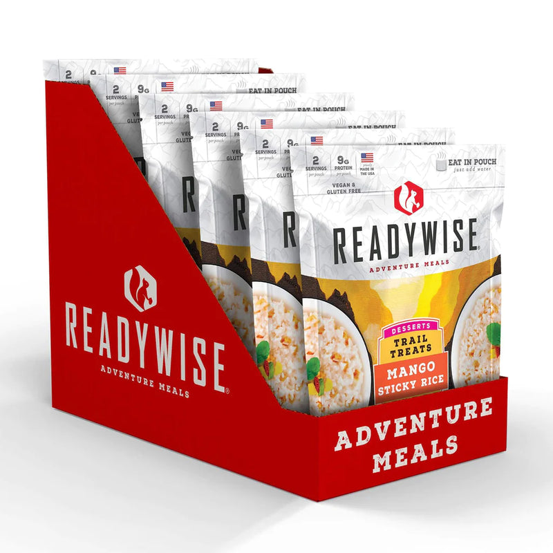 ReadyWise Trail Treats Mango Sticky Rice Case of 6-Optics Force