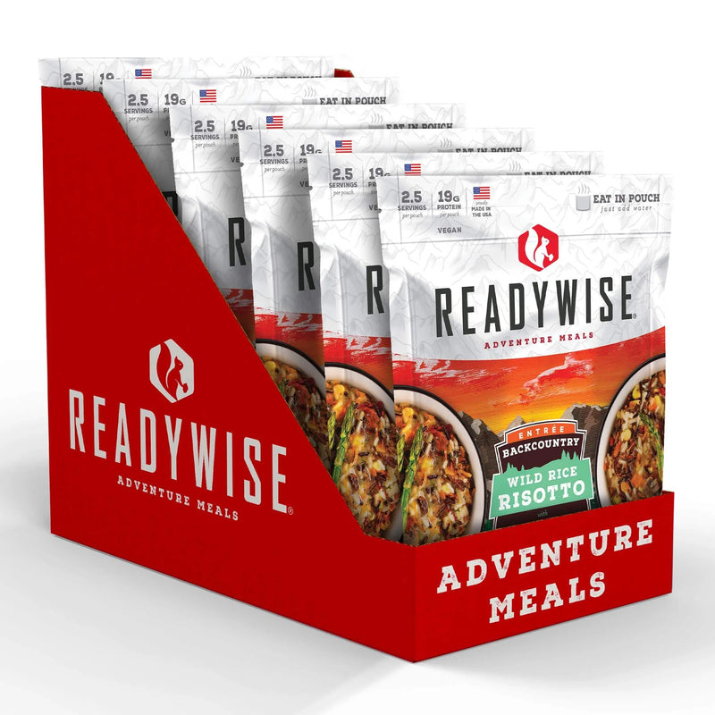 ReadyWise Backcountry Wild Rice Risotto Case of 6-Optics Force