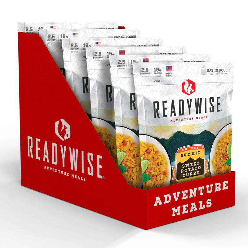 ReadyWise Summit Sweet Potato Curry Case of 6-Optics Force