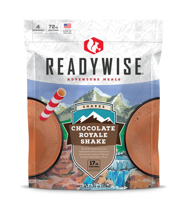 ReadyWise Chocolate Royale Shake Case of 6-Optics Force