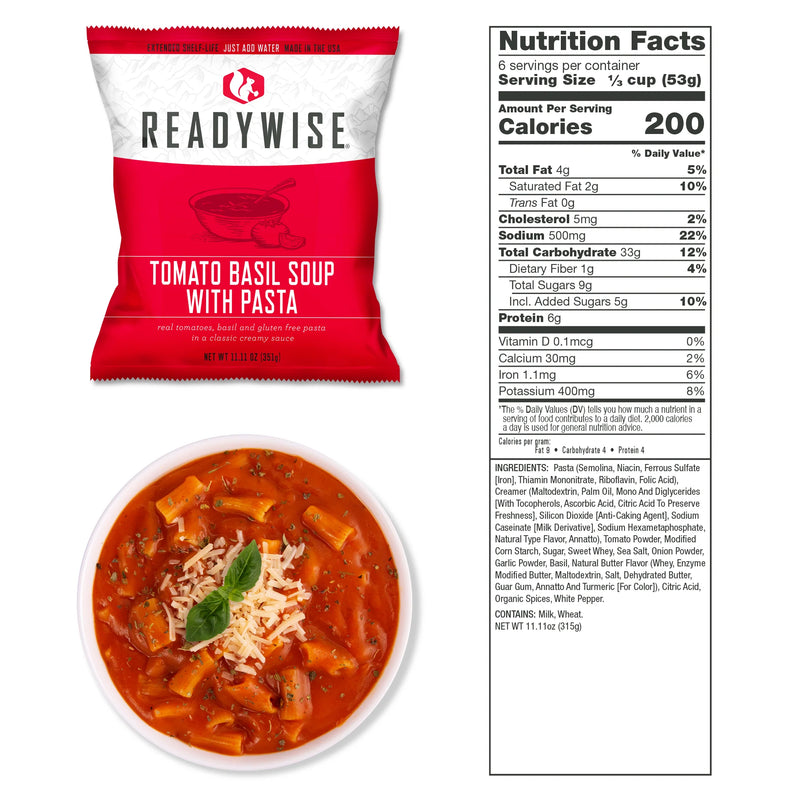 ReadyWise 240 Serving Package of Long Term Emergency Food Supply-Optics Force