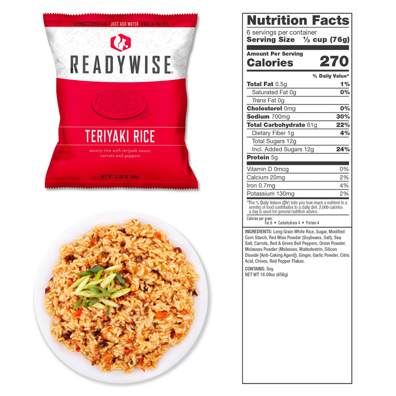 ReadyWise 240 Serving Package of Long Term Emergency Food Supply-Optics Force