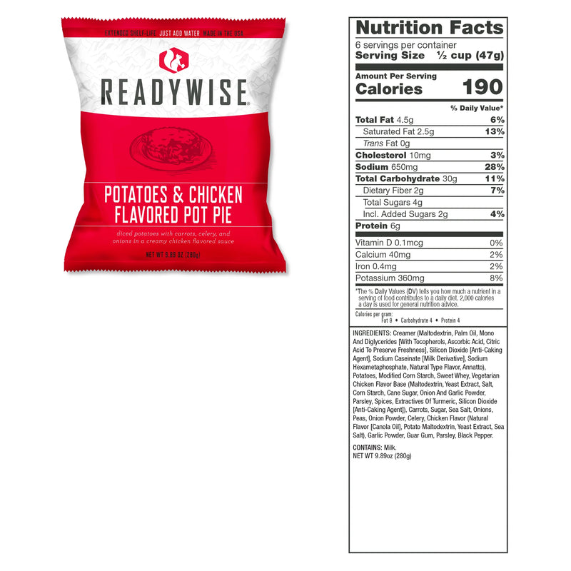 ReadyWise 240 Serving Package of Long Term Emergency Food Supply-Optics Force