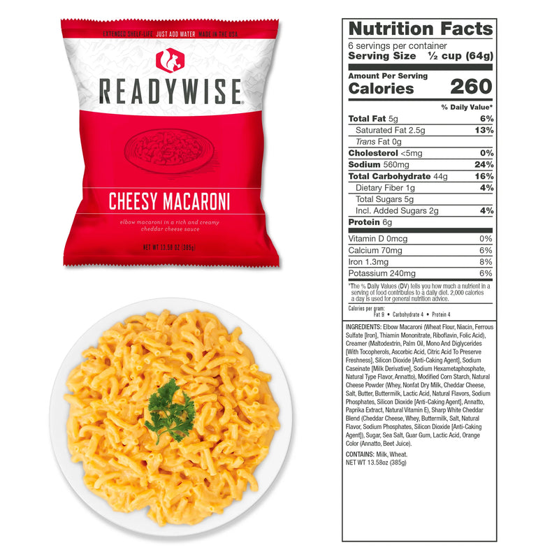 ReadyWise 240 Serving Package of Long Term Emergency Food Supply-Optics Force