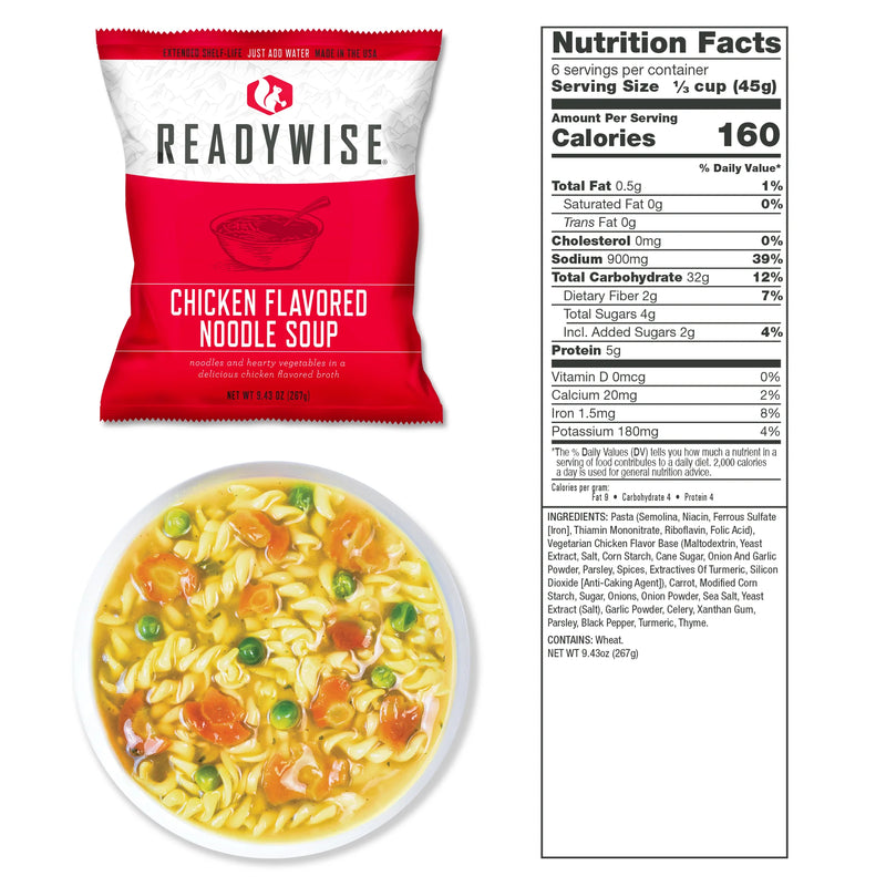 ReadyWise 240 Serving Package of Long Term Emergency Food Supply-Optics Force