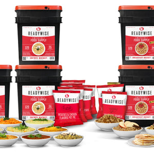 ReadyWise 720 Servings Emergency Survival Food Storage-Optics Force