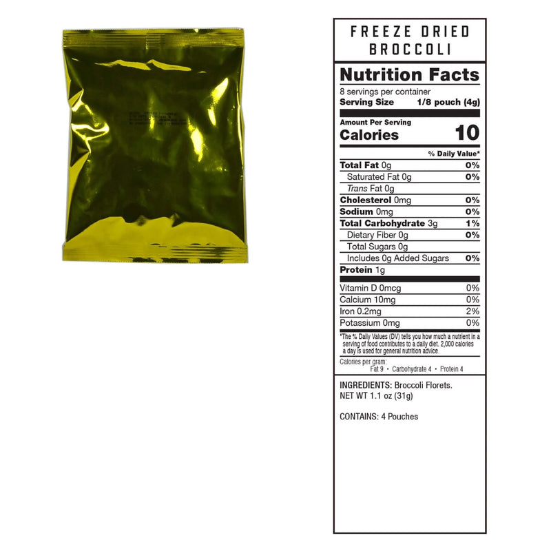 ReadyWise 240 Serving Freeze Dried Vegetable Bundle-Optics Force