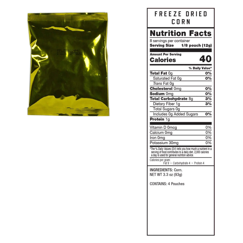 ReadyWise 240 Serving Freeze Dried Vegetable Bundle-Optics Force