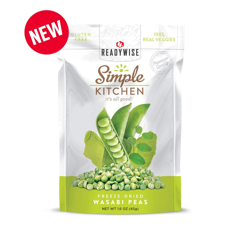 ReadyWise Simple Kitchen Wasabi Peas - 6 Pack-Optics Force