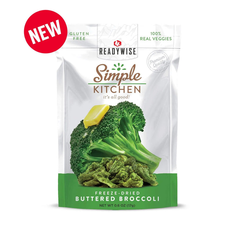 ReadyWise Simple Kitchen Buttered Broccoli - 6 Pack-Optics Force