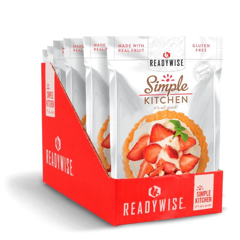 ReadyWise Simple Kitchen Strawberry Yogurt Tart - 6 Pack-Optics Force